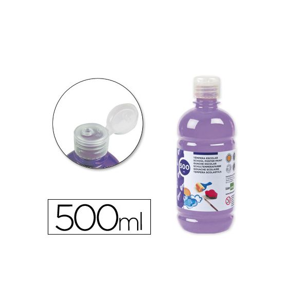 LiderPapel Guache 500ml Lilás - TP12