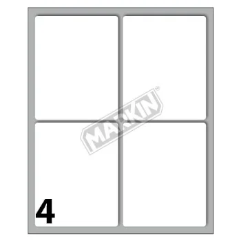 Markin Etiquetas Cod 47 10Fls 70x56mm 40 uds.