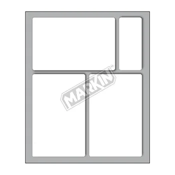 Markin Etiquetas Cod 49 3 Fls 83x53mm 30 uds.