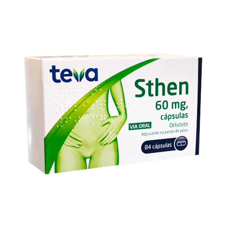 Sthen Orlistato 60 mg x 84 Cápsulas – Perda de Peso com Apoio Clínico