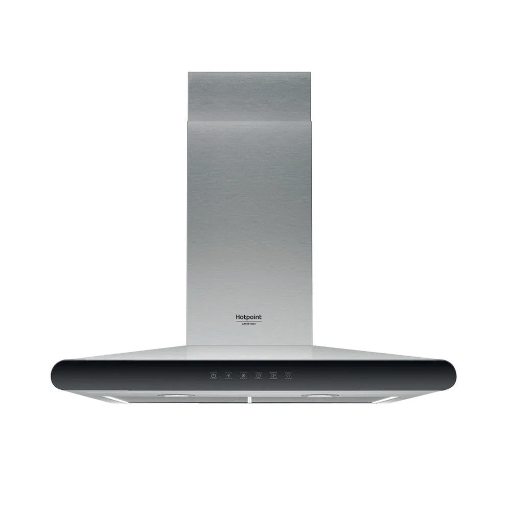 Chaminé HOTPOINT HHC-6.7-FLTX | 713.0 m³/h, 4 Velocidades, 150mm