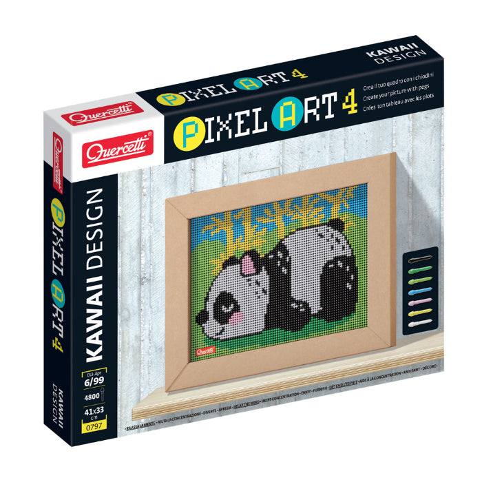 Pegs Pixel Art 4 Urso Panda 4800 pz