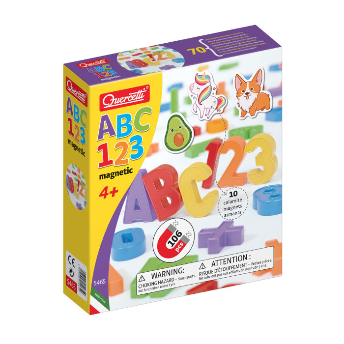 Peças Magnéticas ABC + 123 106 pcs