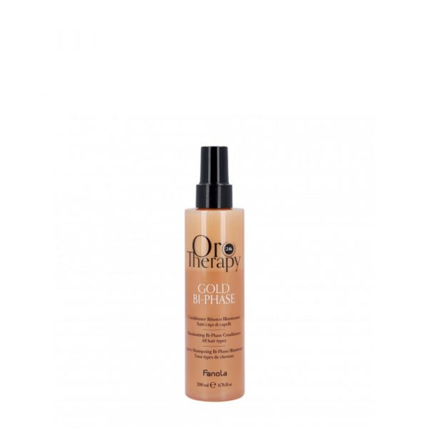Fanola Oro Therapy Gold Condicionador Bifásico Iluminador 200ml