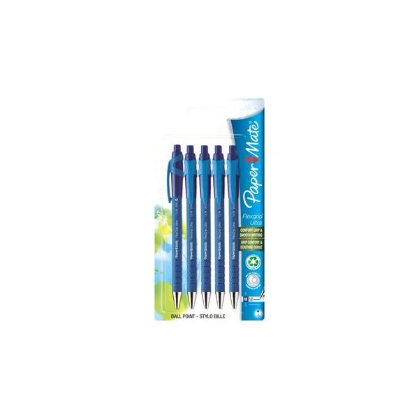 Paper Mate Esferográfica Flexgrip® Ultra Retrátil, Azul 1.0 mm Pack - S0188116