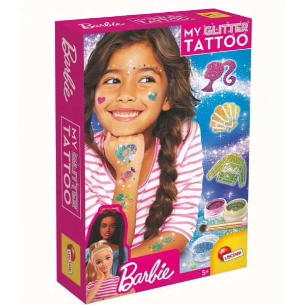 Lisciani Barbie Glitter Tattoos