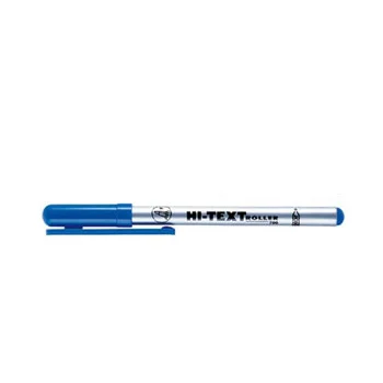 Marcador Roller Azul 0,6mm Hi-Text 700 Fibracolor x 12un