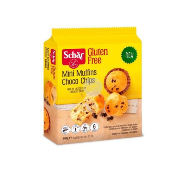 Schar Queques Muffins com Pepitas Chocolate 240 G