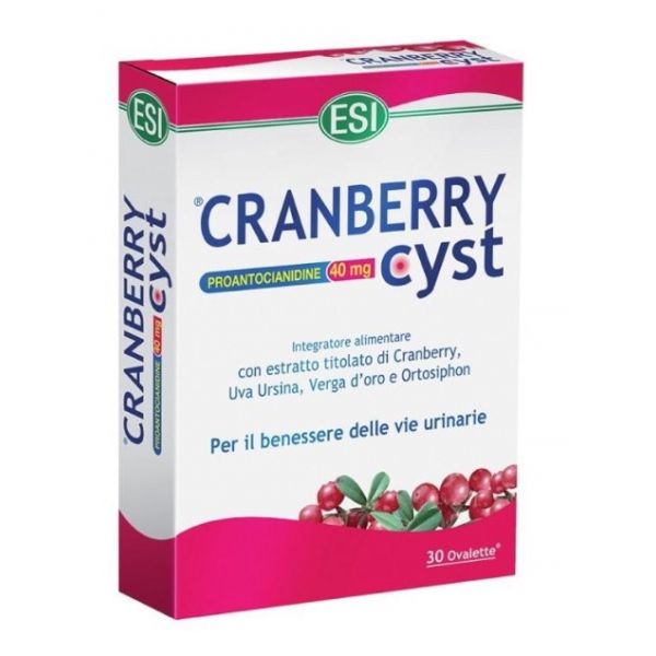 ESI Cranberry Cyst 30 Comprimidos