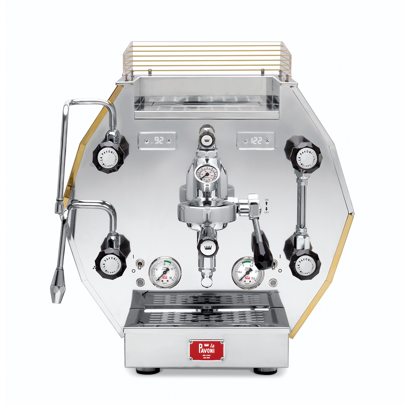 Máquina La Pavoni, Diamantina, Gold