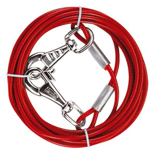 Ferplast Trela de Construcción Pa 5985 300 cm de Acero Inoxidable Rojo 501707