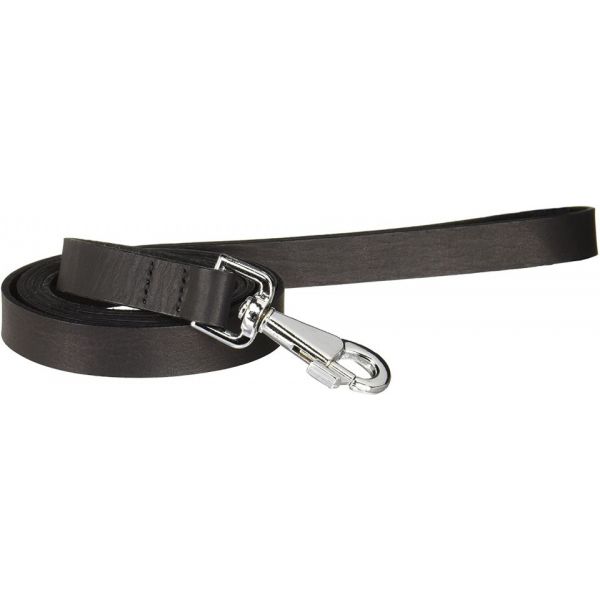 Ferplast Trela 180 x 2 cm de Cuero Negro 493395