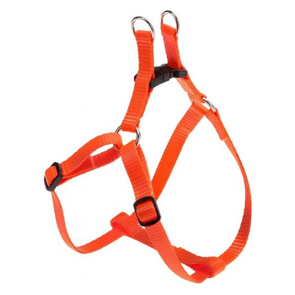 Ferplast Peitoral Easy 32 a 47 cm Nylon Naranja 491623