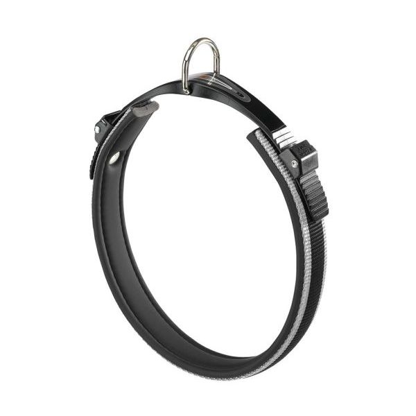Ferplast Coleira Ergocomfort Cinzento 34-42cm x 15mm