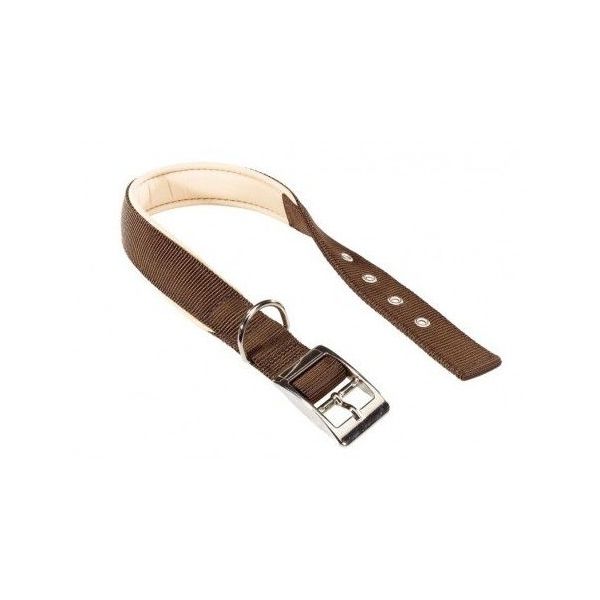 Ferplast Coleira Nylon Daytona Castanha "55 cm"