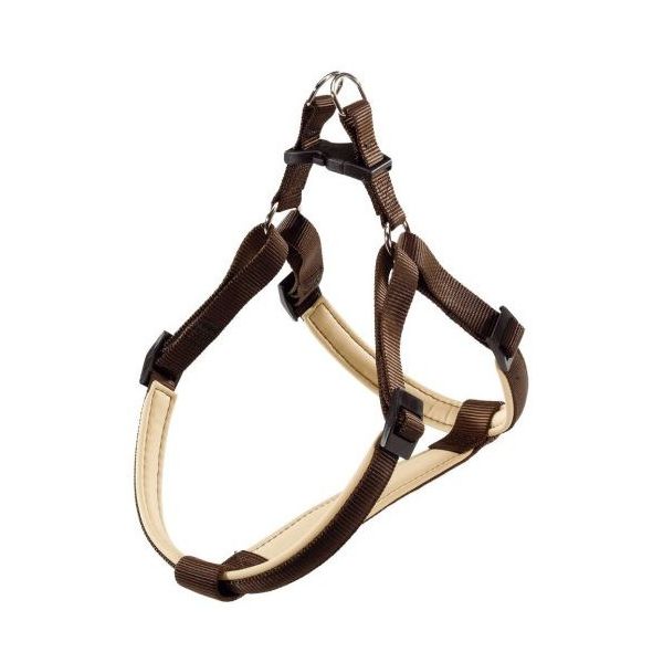 Ferplast Peitoral Nylon Acolchoado Daytona Castanho L