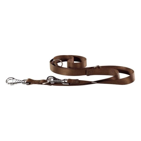 Ferplast Trela Club Ga 200 x 2 cm Nylon/acero Marrón 495506