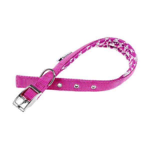 Ferplast Coleira Daytona Lila Fantasia 35-37cm x 1,5mm