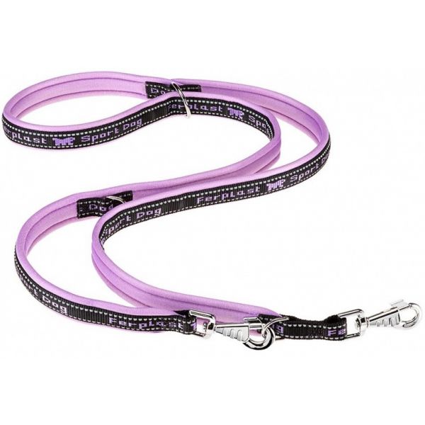 Ferplast Trela para Cão Sport 200 x 2.5 cm Nylon Lila/negro 499842