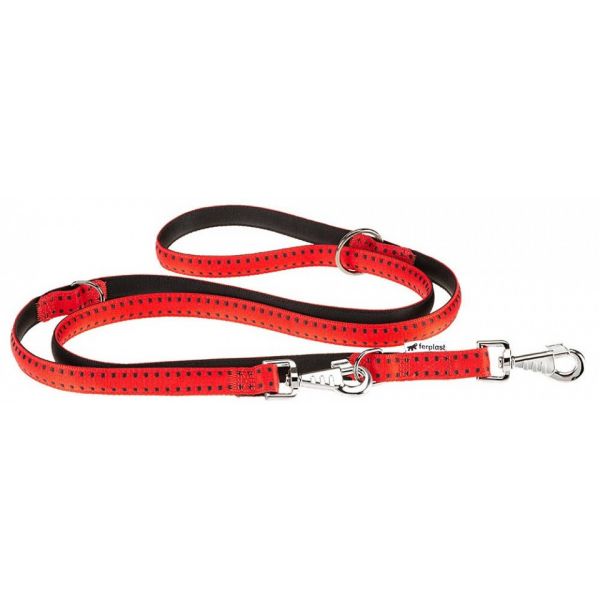 Ferplast Trela Cricket Matic Ga 200 x 1.5 cm Nylon Rojo 495075