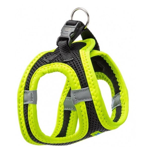Ferplast Peitoral Kaori Poliéster Negro/verde 48 54 cm 495571
