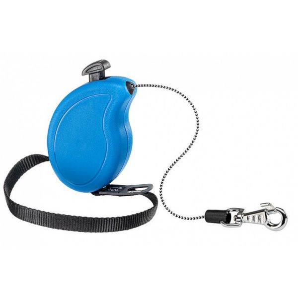 Ferplast Trela de Rodadura Flippy One Mini 9,2 cm 3 Metros Nylon Azul 928666