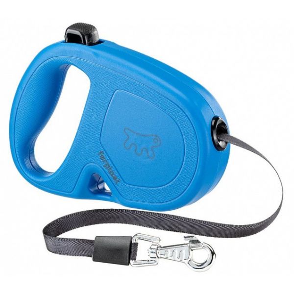 Ferplast Trela de Rodadura Flippy One Tape 16 cm 5 Metros Nylon Azul 928829