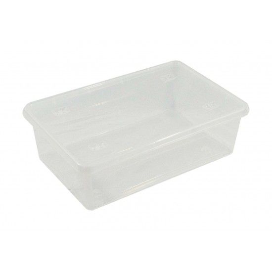 Caixa Plástica, Transparente, 29L, ML40TT ArtPlast® refª 21408 MADER