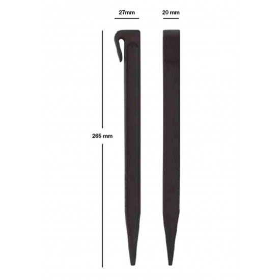 Estacas, 12 un., BRPIC ArtPlast® refª 21452 MADER