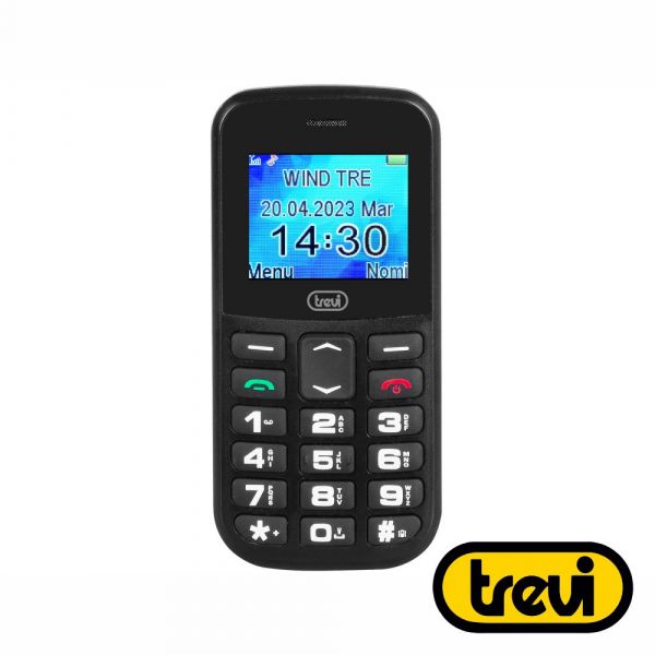 Trevi Max 20 para Idosos com Botão SOS 1.7" Black
