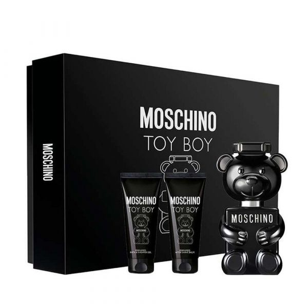 Moschino Toy Boy Man Eau de Parfum 50ml + Gel de Banho 50ml + Bálsamo After Shave 50ml Coffret