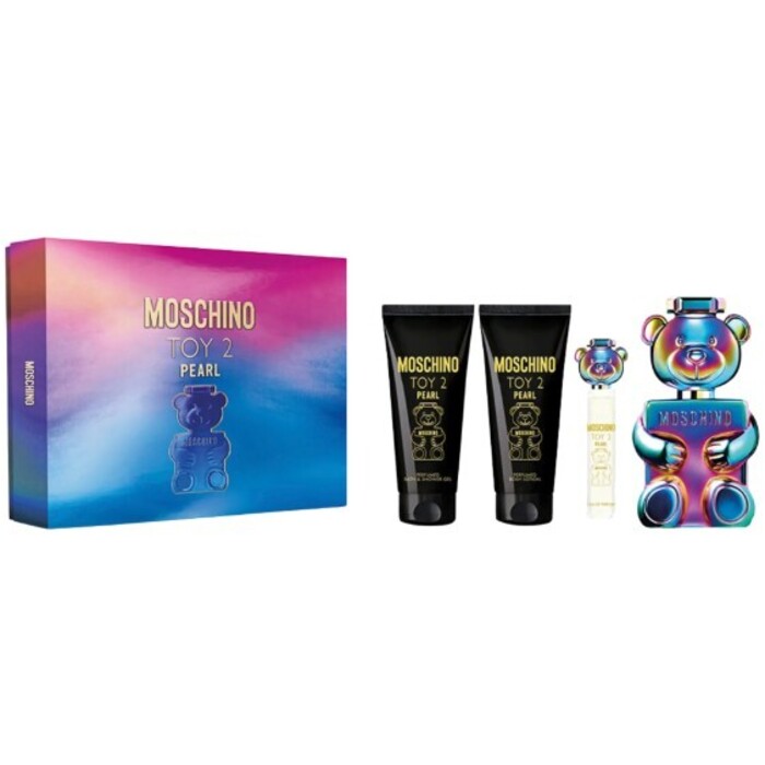 Toy 2 Pearl Gift Set EDP 100 ml, body lotion 100 ml, shower gel 100 ml and miniature EDP 10 ml