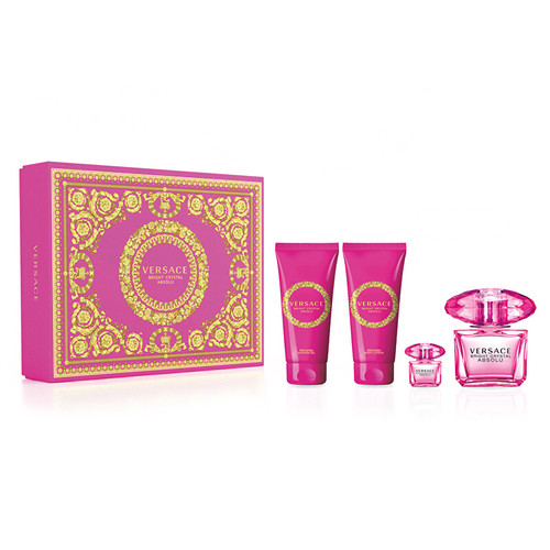 Bright Crystal Absolu EDP Gift Set 90 ml, body lotion 100 ml, shower gel 100 ml and miniature EDP 5 ml