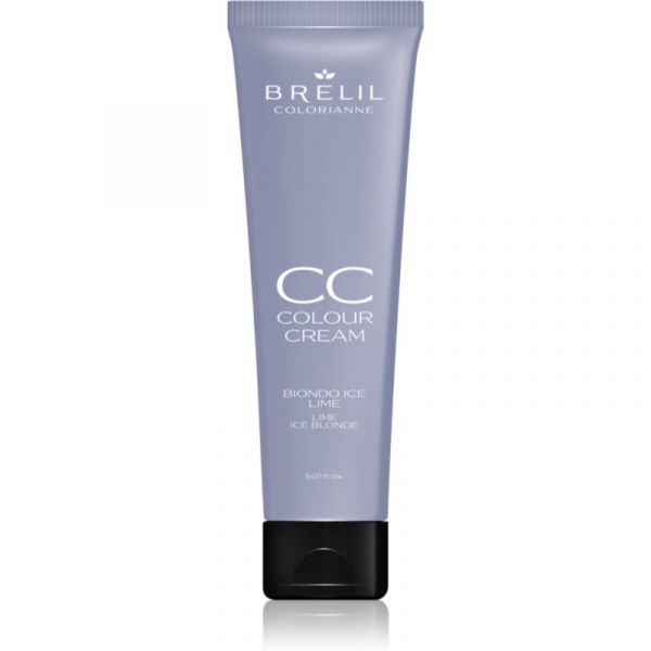 Brelil Professional Cc Colour Cream Creme de Coloração para todos os Tipos de Cabelos Tom Lime Ice Blonde 150 ml