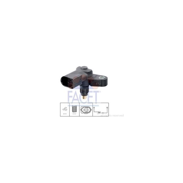 FACET Interruptor, luz de marcha-atrás - 8012510006962