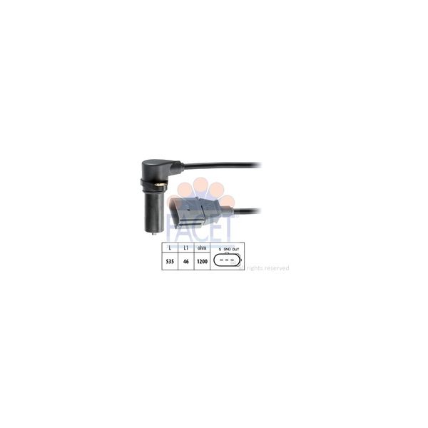 FACET Gerador de impulsos, cambota - 8012510009307
