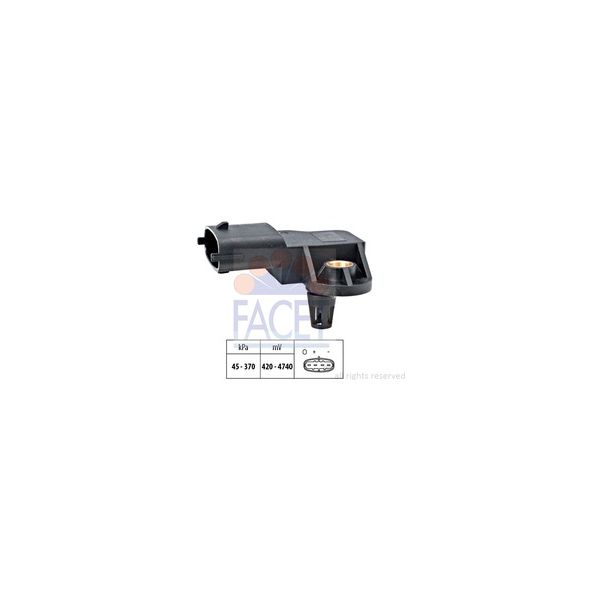 FACET Sensor, pressão de sobrealimentação - 8012510022610