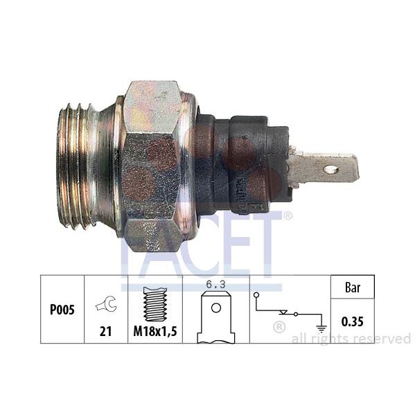 Facet Interruptor de Pressão do Óleo - 7.0034