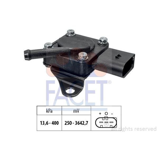 Facet Sensor, Pressãodos Gases de Escape - 10.3319