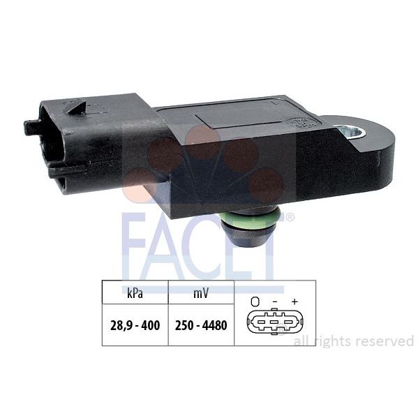 Facet Sensor de Pressão de Ar, Adaptação à Alt - 10.3368
