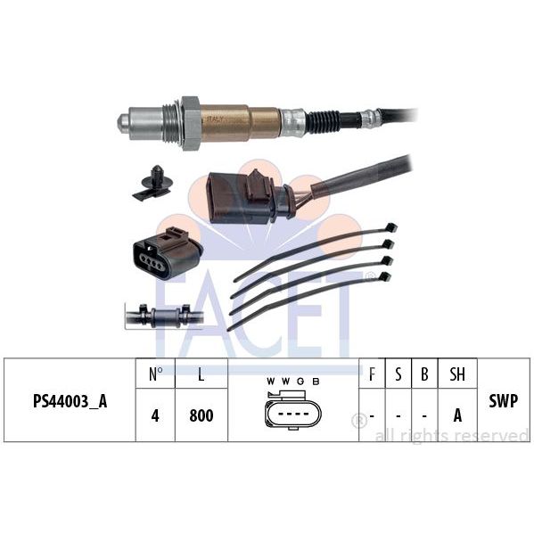 Facet Sonda Lambda - 10.8243