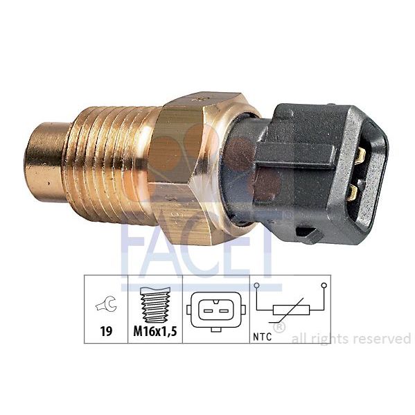 Facet Sensor, Temperatura do Líquido de Refrig - 7.3160
