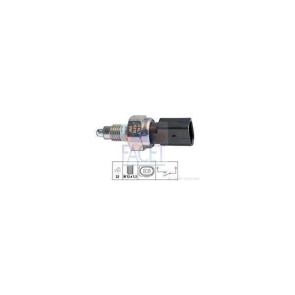 FACET Interruptor, luz de marcha-atrás - 8012510080450