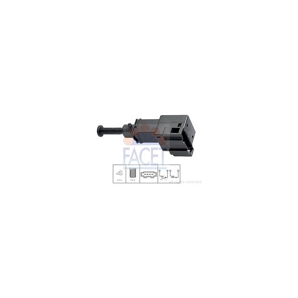 FACET Interruptor de luz de stop - 8012510085035