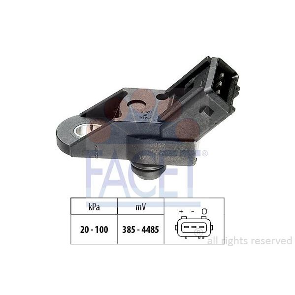 Facet Sensor de Pressão de Ar, Adaptação à Alt - 10.3062