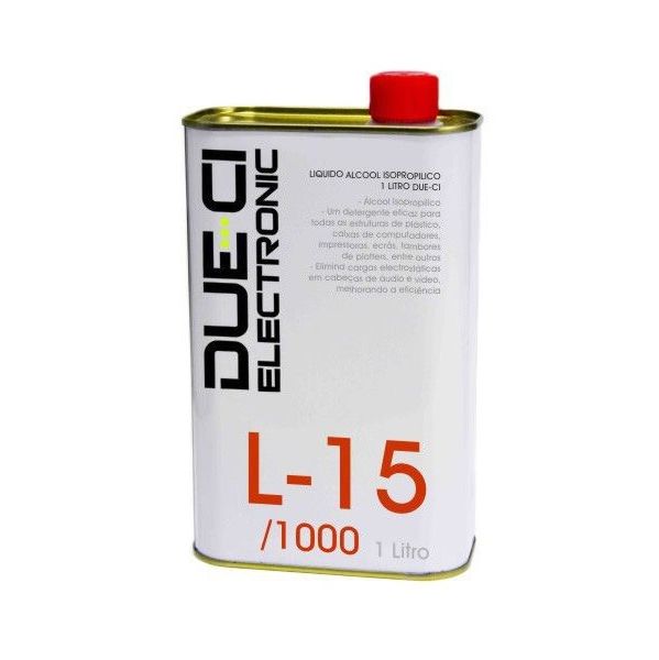 Due-ci Electronic Líquido Álcool Isopropilico 1 Litro - L-15/1000