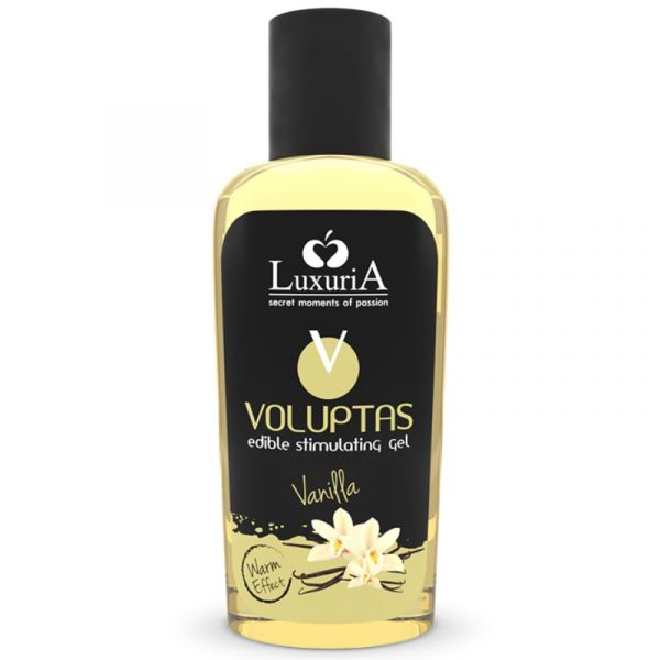 Luxuria Voluptas Gel Estimulante Comestible Efecto Calor - Vainilla 100ml