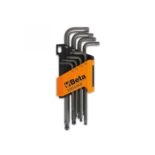 Beta Jogo de Chaves Cabeca Esferica Parafusos Torx 97 BTX/SC8 - 10006704