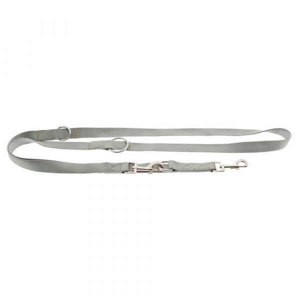 Ferribiella Trela de Treino Cães Cinzento 220 cm/25 mm