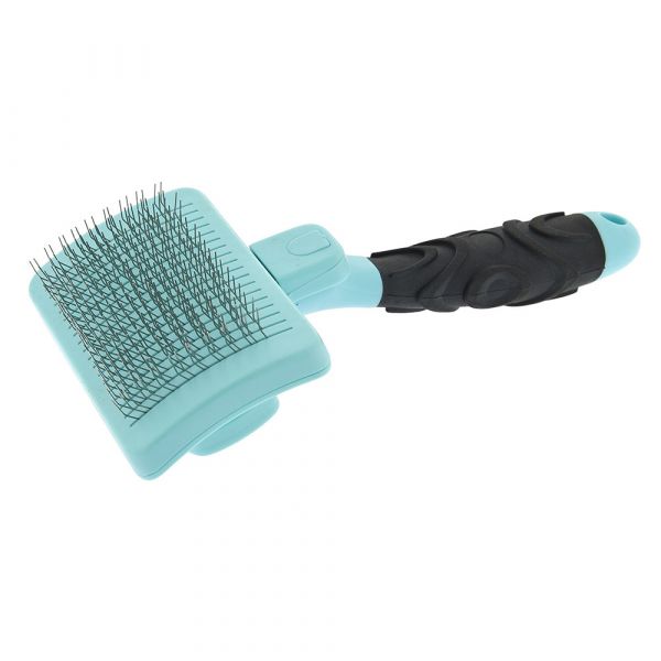 Ferribiella Escova com Sistema de Autolimpeza para Cães e Gatos Large